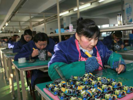 合肥金池社區助力大齡女性家門口就業