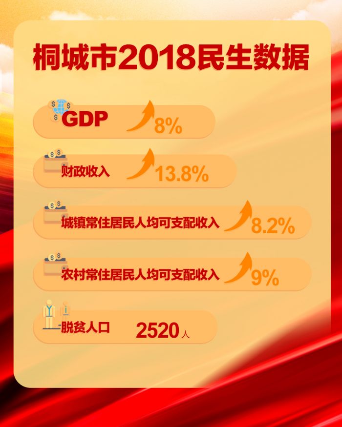 安慶市桐城市2018民生數據