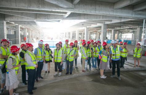 全國城建系統50余人觀摩考察合肥北城萬達項目
