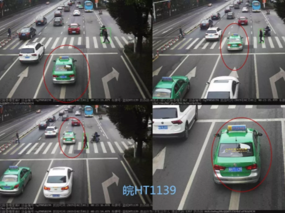 安慶一批機動車不禮讓斑馬線被曝光