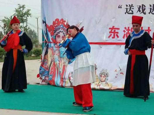蒙城縣2019年“送戲進萬村”如火如荼
