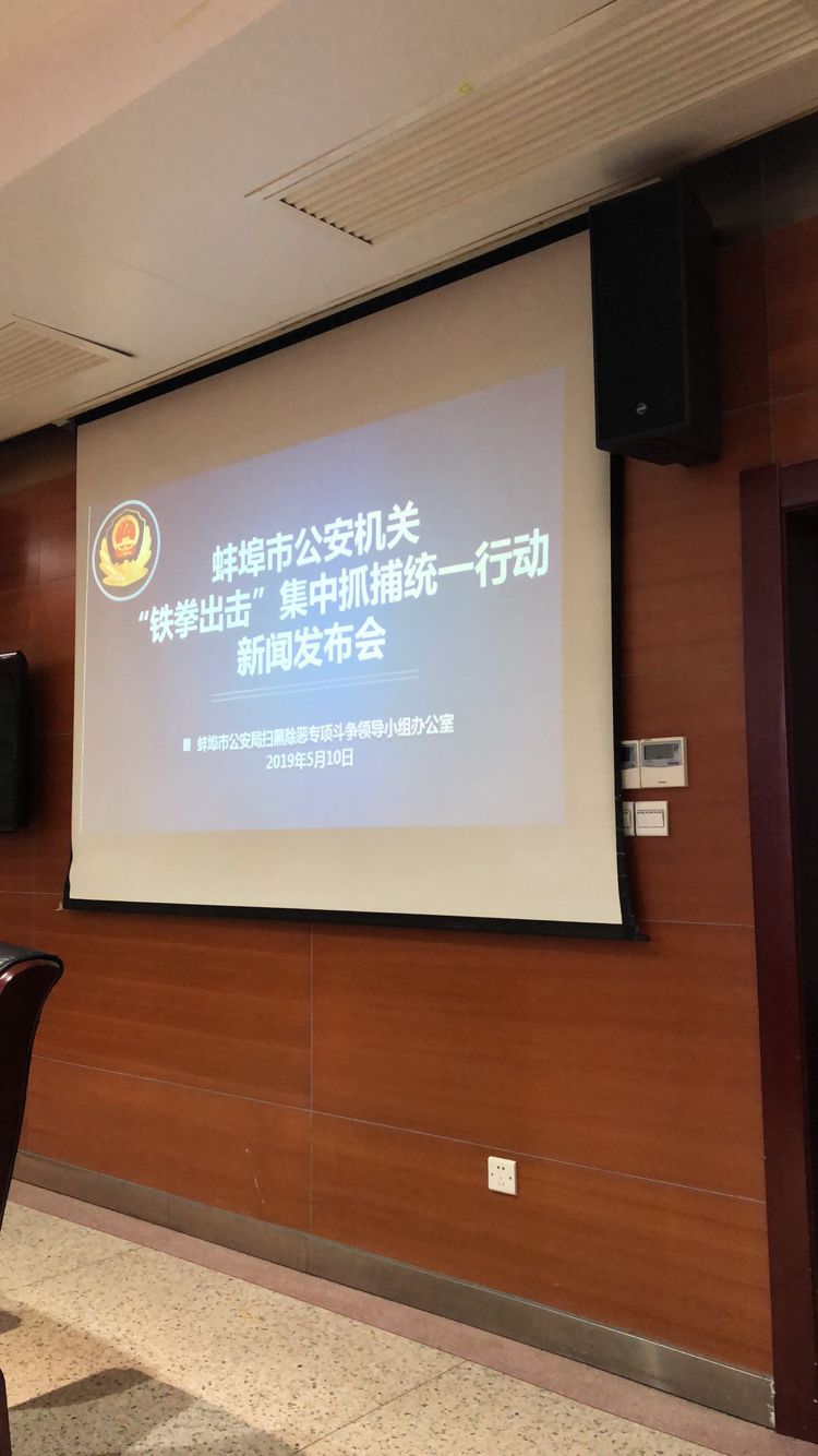 蚌埠警方鐵拳出擊！3天內抓獲涉黑涉惡犯罪嫌疑人121名 