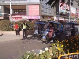 池州交警整治非機(jī)動(dòng)車(chē)交通違法行為 1小時(shí)查獲60余起