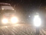 應對首場降雪 合肥繞城高速實行二級交通管制限速通行