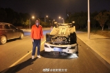 ?男子酒后駕車側翻四輪朝天 怕處罰找朋友頂包被識破