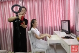 安慶首位盲人參加線(xiàn)上研究生考試