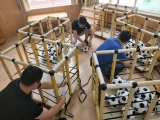 墨子巷幼兒園愛心爸爸助力“編織”足球夢想