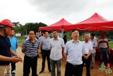 黃學文李昌群看望慰問岳武高速東延線建設者