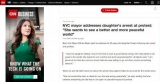  紐約市長白思豪回應女兒參加抗議被捕:我為她驕傲 