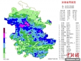 安徽20.8%面積遇暴雨 未來一周降水持續