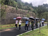 程前到湯口鎮指導地質災害防治工作