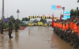 省軍區政委王貴勝在全椒檢查指導時指出：軍民團結 齊心協力 全力奪取防汛抗洪斗爭全面勝利