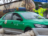 懷寧縣G206國道1286K（月山路段)積水嚴重 請選擇繞行