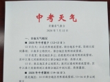 速看！安徽省氣象臺發布2020年中考期間天氣狀況