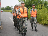 102名人民子弟兵馳援合肥包河防汛抗洪