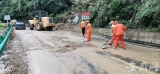 寧國G330島鴻路塌方 公路部門連夜搶修恢復通行