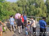 城管城墻周邊巡查 守護生命安全