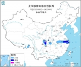 暴雨藍色預警：9省市部分地區有大到暴雨及強對流天氣