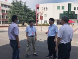 廬江縣教體局局長徐曉兵巡視學(xué)考廬江實驗中學(xué)考點