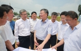 水利部副部長魏山忠率隊來望江縣督導(dǎo)檢查防汛救災(zāi)工作