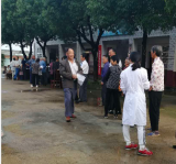 孔城鎮(zhèn)老年村民樂享體檢“大餐”