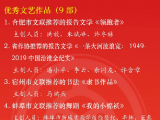 安徽全省文聯系統2019年度“三個一批”推評結果公布