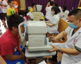 滁州市會峰小學開展全校學生視力檢測活動