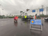 合肥經開區部分路段出現積水 交警提醒繞行