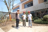 合肥市淮三小映月校區邀請新生家長代表參與新建教室、各功能室空氣抽樣送檢工作