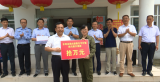 淮南市司法局慰問潘集區平圩鎮防汛救災工作