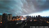 合肥昨天上演氣象大片：電閃雷鳴 風雨交加 局部還下起冰雹