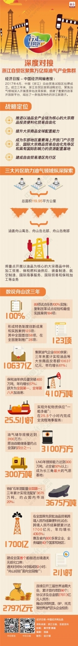 【行走自貿區】深度對接 浙江自貿區聚集萬億級油氣產業集群