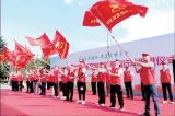全市創(chuàng)城志愿者便民和公益服務(wù)行動推進儀式舉行