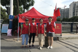 合肥市宿州路幼兒園教育集團教職工參與汛期巡護堤工作