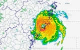 臺風“黑格比”4日凌晨在浙江樂清沿海登陸