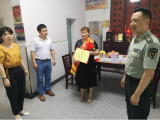 韓擺渡鎮：慰問“最美母親”，傳承擁軍典范