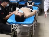 男子喝酒吃頭孢割腕輕生 合肥民警緊急救援