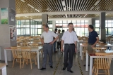安徽建筑大學城市建設學院領導檢查開學前各項準備工作