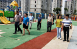 合肥市教育局、合肥經開區社發局領導蒞臨合肥新橋幼兒園檢查指導開園工作