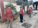 肥西縣總工會：美化社區環境 志愿者在行動