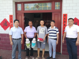 韓擺渡鎮(zhèn)三拐店村開展慰問入伍新兵活動(dòng)