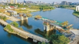 滁州老城區五孔橋12月底建成完工