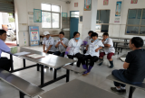 馬鞍山市新博初中召開食堂衛生安全工作會議