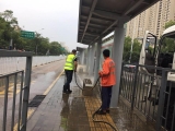 蜀山區：臟污路面洗干凈 城市環境更靚麗