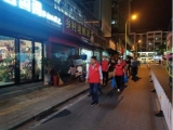 鼓樓慶安社區開展夜間養犬巡查 倡導轄區文明養犬 
