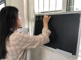 蚌埠三十一中教育集團(tuán)小學(xué)部加強(qiáng)青年教師粉筆字訓(xùn)練