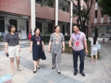 廬陽區責任督學對合肥市六安路小學中鐵國際城校區進行開學工作專項督導