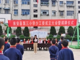 來安縣第三小學舉行學校少工委成立儀式