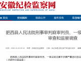 肥西縣人民法院刑事審判庭審判員、一級法官沈建平被查